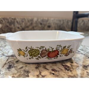 Vintage Corning Ware Spice of Life Small Casserole P-43-B 2 3/4 Cup